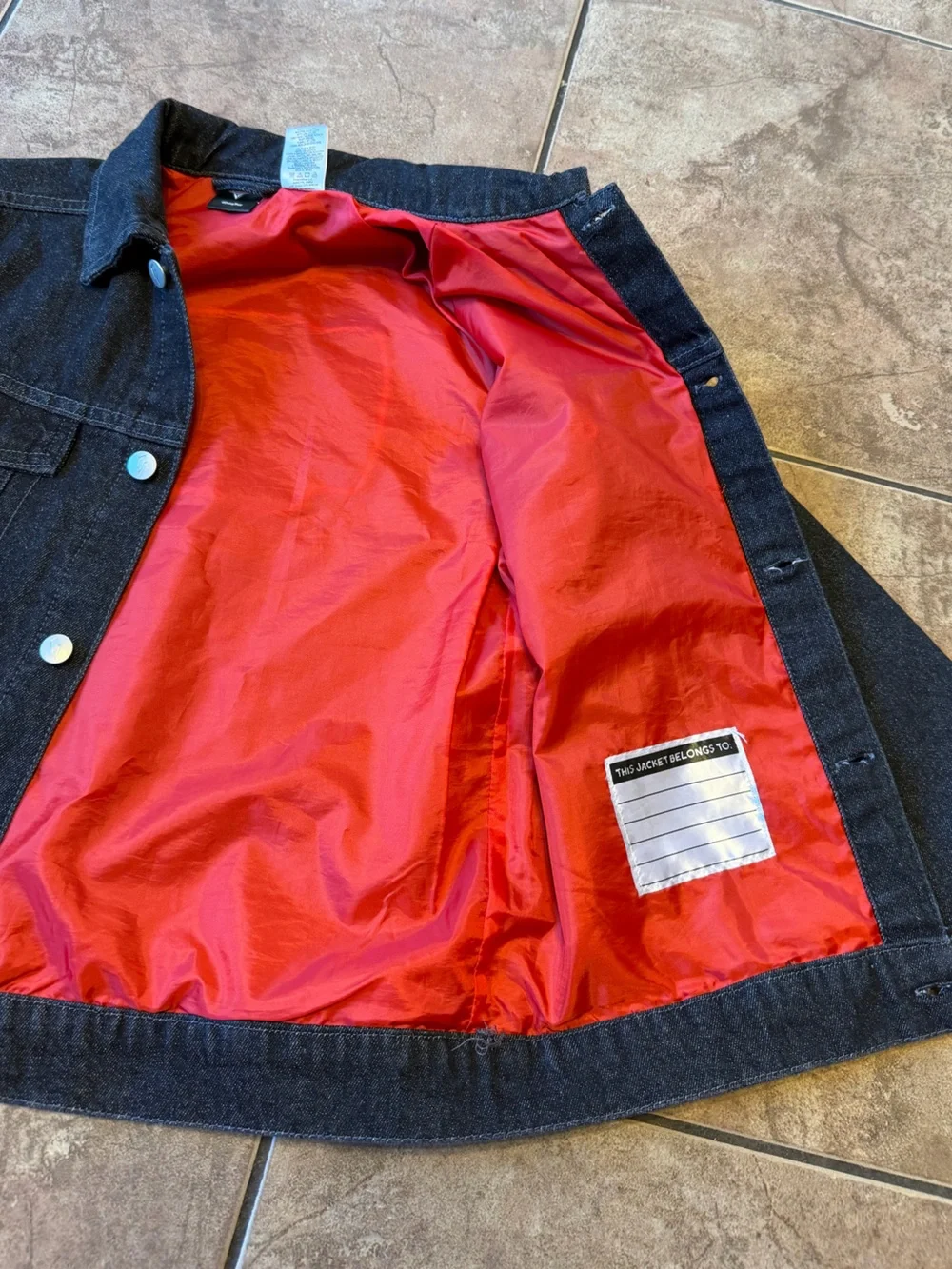 Boys CARS denim jacket